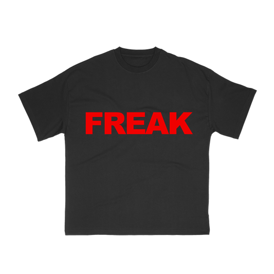 TEE FREAK - BLACK