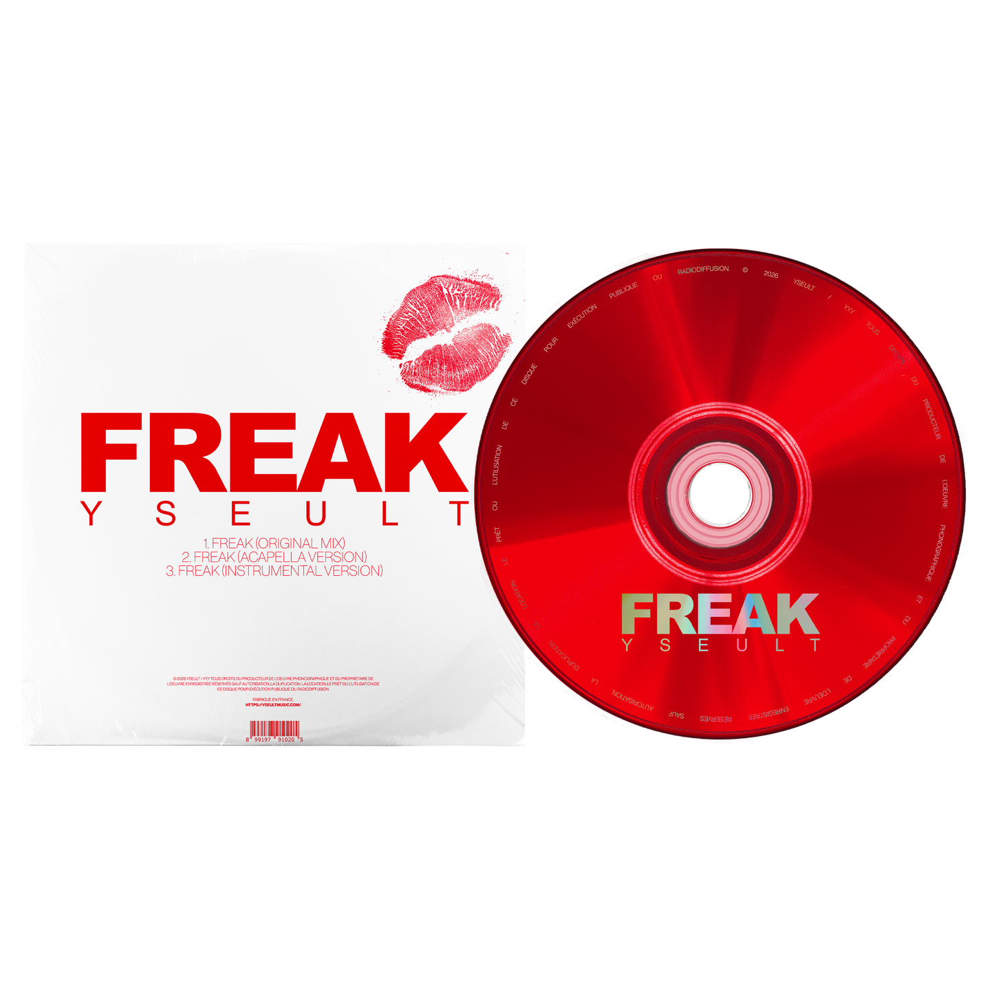 CD (Original + Acapella + Instrumental) - LIMITED EDITION